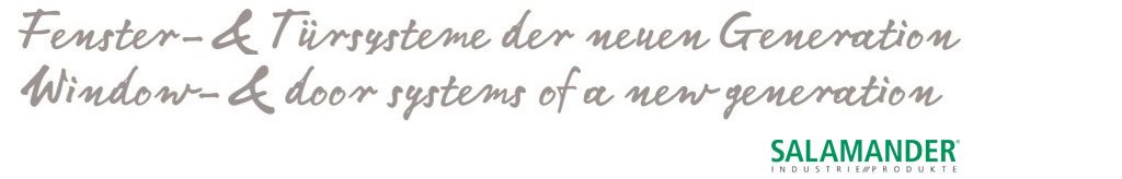 Slogan spoločnosti Salamander